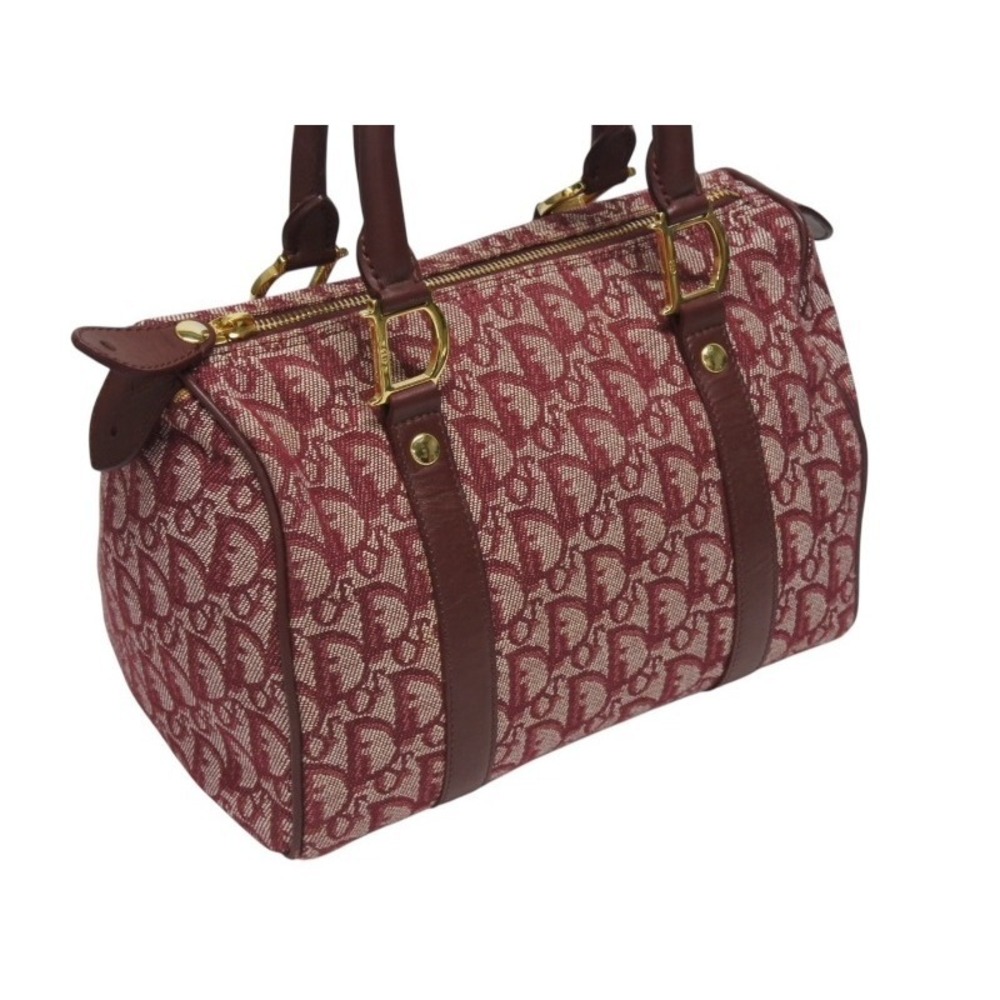 Christian Dior Trotter Boston Bag Red - Picture 4 of 10